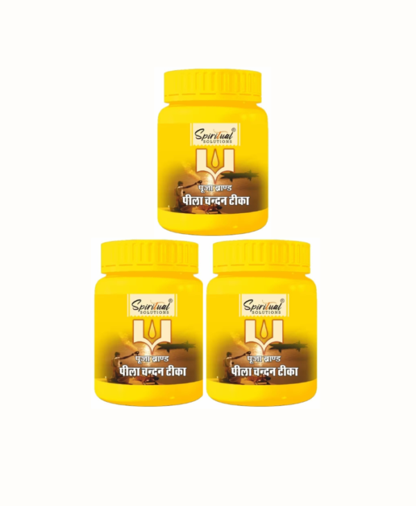 Spiritual Puja Chandan Kesar (Yellow)