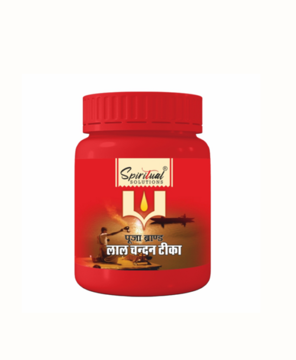 Spiritual Puja Chandan Kesar (Red)